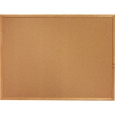 LLR19071 - Lorell Oak Wood Frame Cork Board