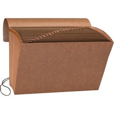 BSN23680 - Business Source 21-Pocket A-Z Heavy-duty Expanding File