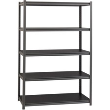 LLR59702 - Lorell 3,200 lb Capacity Riveted Steel Shelving