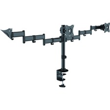 LLR82018 - Lorell Active Office Mounting Arm for Monitor - Black