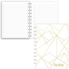 BLIAF310001 - Blueline MiracleBind Gold Collection Notebook White
