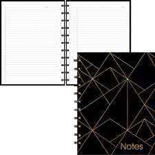 BLIAF310002 - Blueline MiracleBind Gold Collection Notebook Black