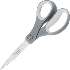 FSK1540905008 - Fiskars Softgrip Straight Titanium Scissors