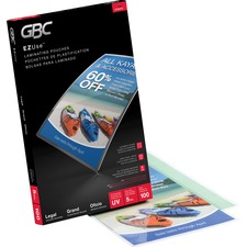 GBC03222 - GBC EZUse Thermal Legal-size Laminating Pouch