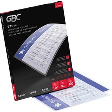 GBC20051 - GBC EZUse Thermal Letter-size 3m Laminating Pouch