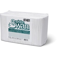 KRI07401 - White Swan 1-ply Luncheon Napkins