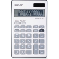 SHREL124TBGY - Sharp 12-Digit Desktop Calculator