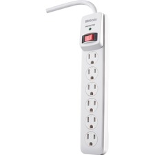 WOO41492 - Wood Industries 6-Outlet Surge Strip