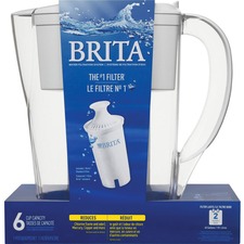 CLO635566CDN1 - Brita Space Saver Water Filter Pitcher
