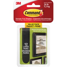 MMM17206BLKVA - Command Hanging Strip