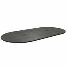 HTWINVRTE96GD - Heartwood Grey Dusk Laminate Racetrack Tabletop