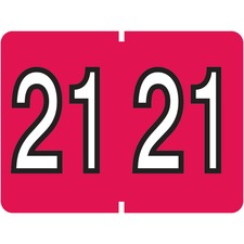 PFX06721 - Pendaflex Purple End Tab Year Labels