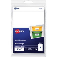 AVE2316 - Avery&reg; Removable Rectangular Labels