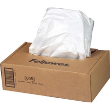 FEL36053 - Fellowes Waste Bags for 99Ms, 90S , 99Ci, HS-440 and AutoMax&trade; 130C and 200C Shredders