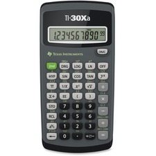 TEXTI30XA - Texas Instruments TI-30XA Student Scientific Calculator