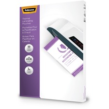 FEL52226 - Fellowes Glossy Pouch - Legal, 3 mil, 50 pack