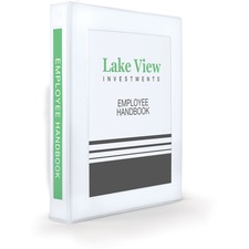 AVE68056 - Avery&reg; Framed View Binder, 1" One-Touch EZD(R) Rings, 275-Sheet Capacity, White (68056)