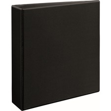 AVE79692 - Avery&reg; Heavy-Duty View 3 Ring Binder, 2" One Touch Slant Rings, Holds 8.5" x 11" Paper, Black (79692)