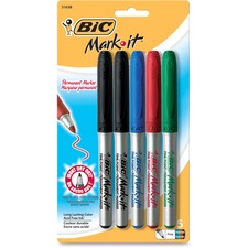 BICGPMP51AST - BIC Grip Permanent Marker Set