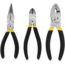BOS84114 - Stanley-Bostitch 3 Piece Basic Plier Set