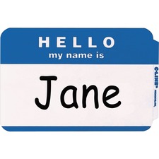 CLI92235 - C-Line Hello My Name Is Adhesive Name Badges