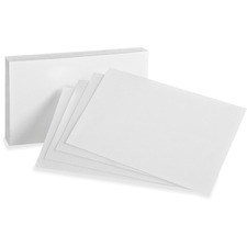 OXF50 - Oxford Blank Index Cards