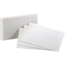 OXF51 - Oxford Ruled Index Cards