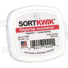 LEE10400 - LEE Sortkwik Fingertip Moistener with Nonskid Base
