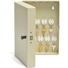 MMF201202889 - Steelmaster 28-Key Hook-Style Cabinet with Combo Lock