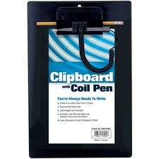 MMF258470004 - MMF Clipboard with Coil Pen