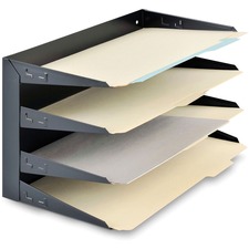 MMF2644HLBK - MMF Horizontal Desk File Trays