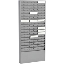 MMF27018JTRGY - MMF Time Card 54 Pocket Message Racks