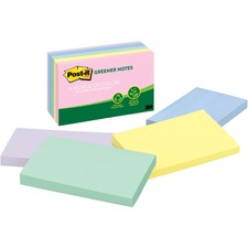 MMM655RPA - Post-it Greener Notes, 3 in x 5 in, Helsinki Color Collection