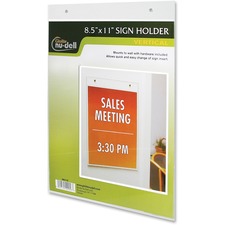 NUD38011 - Nu-Dell Acrylic Sign Holders
