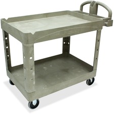 RUB452088BG - Rubbermaid Commercial Two Shelf Service Cart