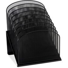 SAF3258BL - Safco Onyx Wire Mesh Desktop Organizer