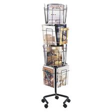 SAF4139CH - Safco Rotary Literature Display Rack