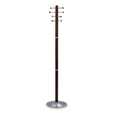 SAF4193CY - Safco Free Standing 8-Hook Wood Costumers
