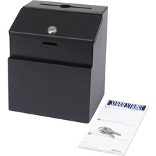 SAF4232BL - Safco Steel Suggestion Box
