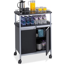 SAF8964BL - Safco Mobile Beverage Cart