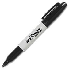 SAN33001 - Sharpie Super Bold Fine Point Markers