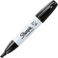 SAN38201 - Sharpie Chisel Tip Permanent Markers 12/BX