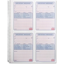 SPR02302 - Sparco 4CPP Carbonless Telephone Message Book