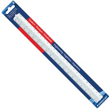 STD9871934BK - Staedtler 12" Triangular Engineer Scale