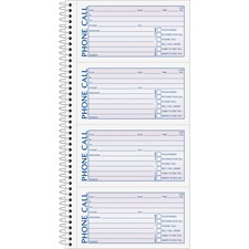 TOP4003 - TOPS Carbonless Phone Message Book