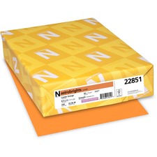 NEE22851 - Astrobrights Inkjet, Laser Print Printable Multipurpose Card