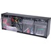 DEF20404OP - Deflecto Tilt Bin Interlocking Multi-Bin Storage Organizer