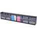 DEF20604OP - Deflecto Tilt Bin Interlocking Multi-Bin Storage Organizer