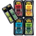 MMM680SH4VA - Post-it Message Flags Value Pack, "Sign Here", Assorted Colors, 1 in. Wide