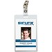 BAU62926 - SICURIX Self-laminating Badge Holder with Clip